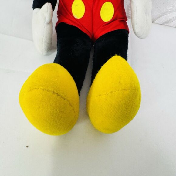 5 for $25| Applause Mickey Mouse Plush Bow Tie Red Overall 17" Stuffed Toy - Picture 8 of 14